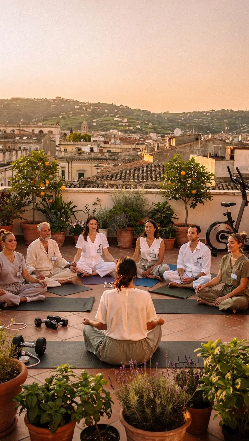 Rappresentazione grafica dei progressi di allenamento su un computer.